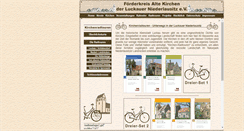 Desktop Screenshot of kirchenradtouren.de