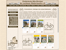 Tablet Screenshot of kirchenradtouren.de